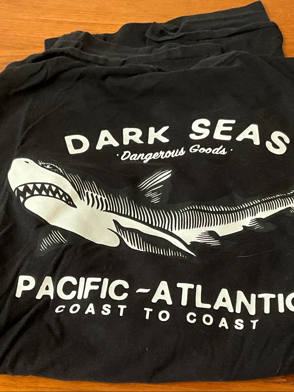 Dark seas shark  ss tee